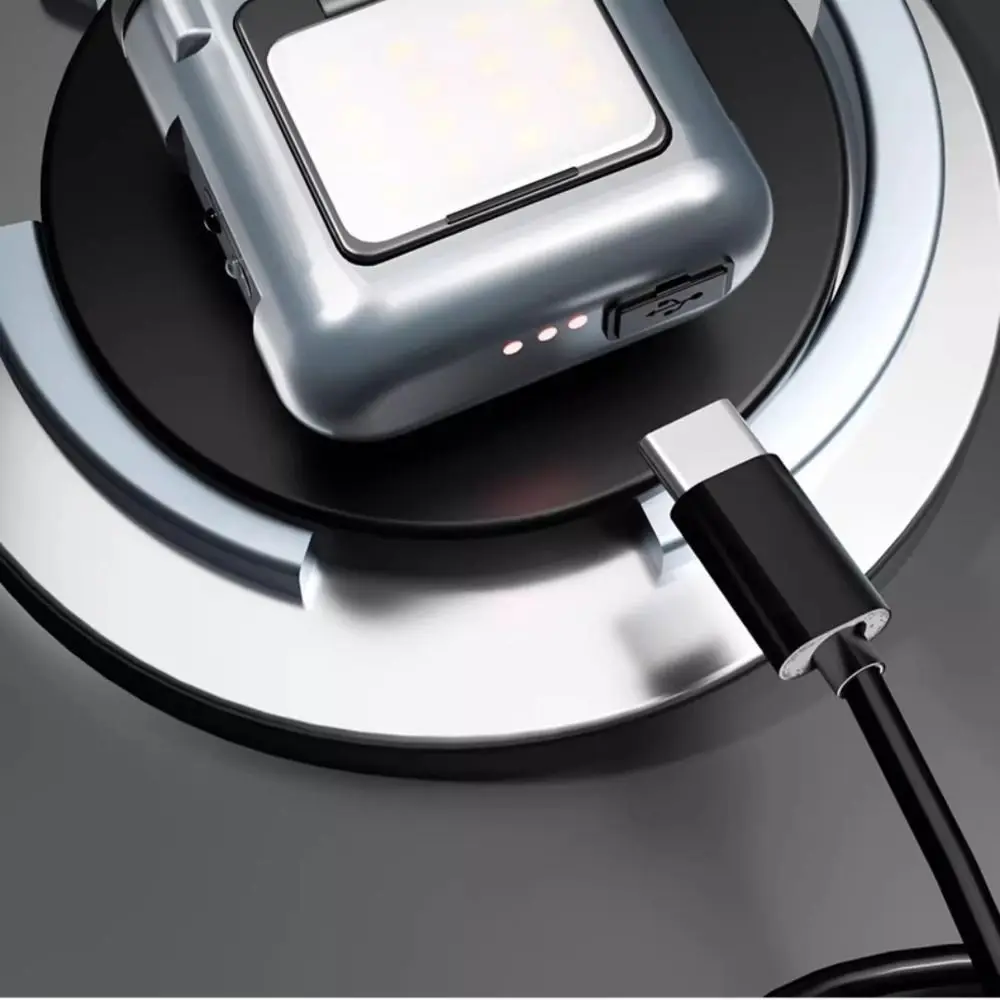 Sensor COB LED Headlamp Dual Light Design USB Rechargeable Head Flashlight Waterproof 5 Light Modes LED Head Light Hiking