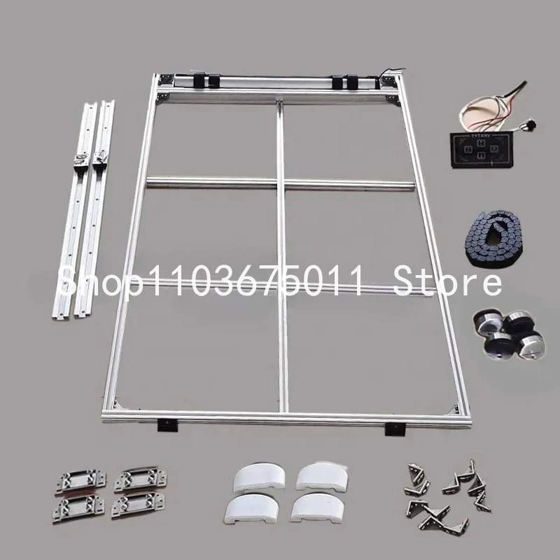 

RV Caravan Electric Lift Bed Adjustable Intelligence Bed Motorhome Aluminum Profile Lifting Bed