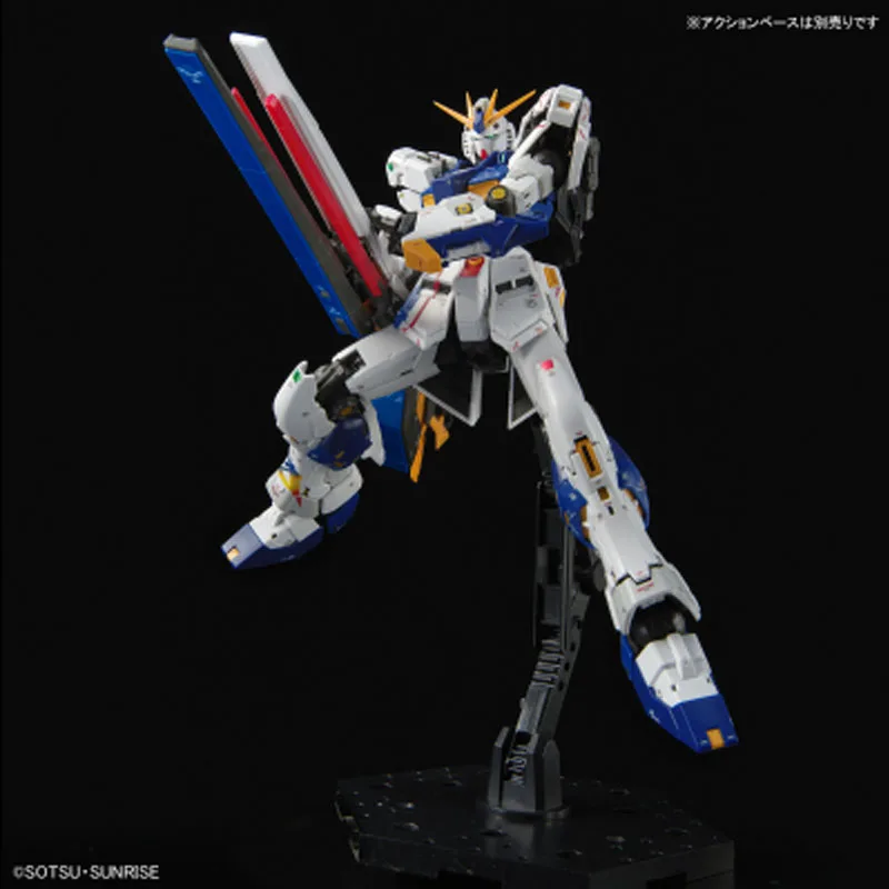 Bandai – KIT de modèles originaux GUNDAM RG RX - 93ff GUNDAM 1/144, figurine d'action Anime, modèle à assembler, jouets, modèles cadeaux pour garçons