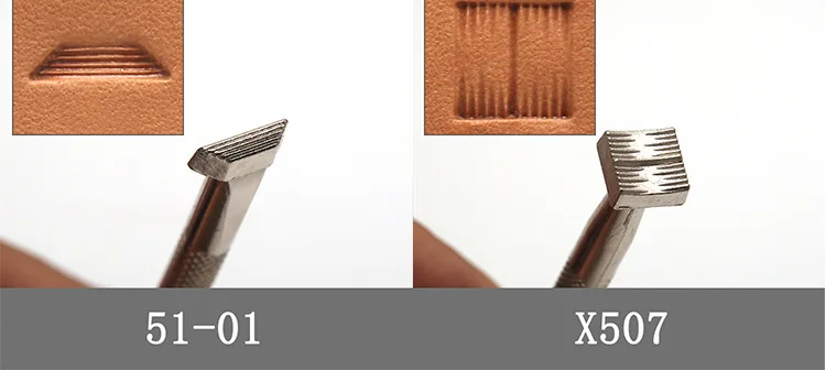 1 Stücke Leder Stempelset Metall Punch Werkzeug Stempel Wachs Leder Handwerk Punch Stempel – Detail 9
