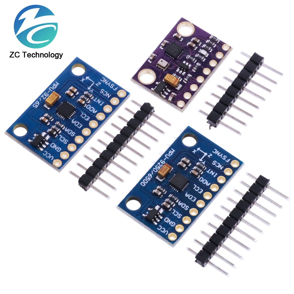 SPI/IIC GY-9250 BMP280 GY-91 MPU6500 MPU-9250 6-osiowy 9-osiowy 10-axowy akcelerator położenia żyroskopowego moduł czujnika magnetometru MPU9250