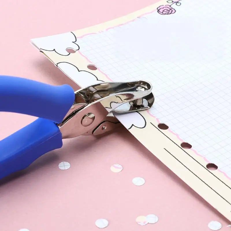 لطيف ثقب واحد الناخس سكرابوكينغ ورقة اللكمات Kawaii ستار القلب دائرة ثقب لكمة DIY بها بنفسك الحرفية شكل القاطع ثقب 2025 #4