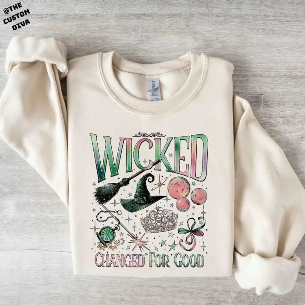 الشريرة تم تغييرها من أجل البلوز الجيد كتاب عاشق هدية تحديد الجاذبية البلوز المرأة الأساسية بلايز فضفاضة خمر الصوف بلوزات