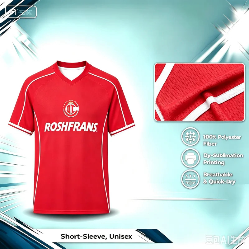 26-27 Neues Toluca Fan Custom 3D-gedrucktes modisches Sport-T-Shirt, schnelltrocknend, atmungsaktiv, lässig, kurzärmelig, für Eltern und Kinder – Detail 1
