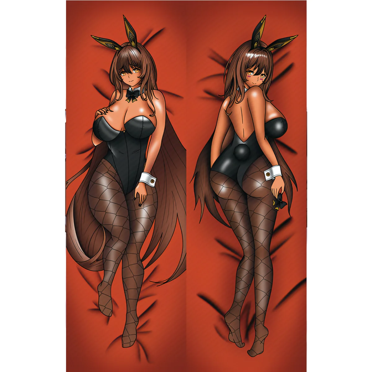 

Noir Dakimakura Cover Anime Animal Girl Otaku Long Life Size Equal Body Pillow Case R18 Adult Gift Double-sided Print