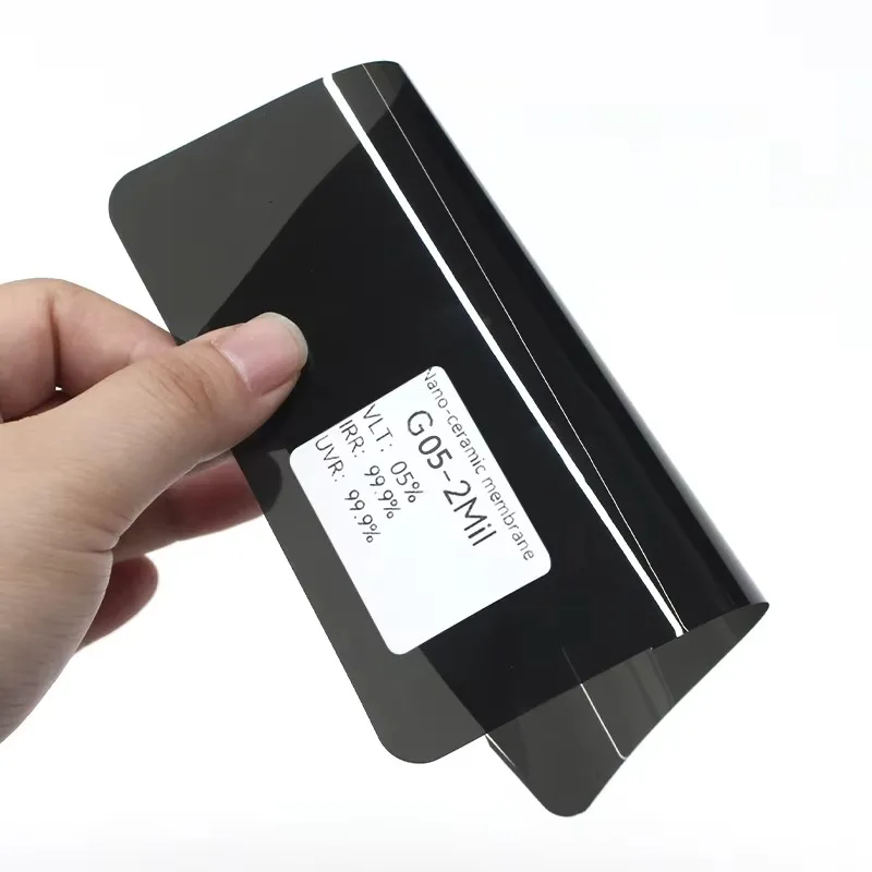 Black Thermal Protective 99% UV Blocking Solar Sun Control  for Automotive Window Tint Film