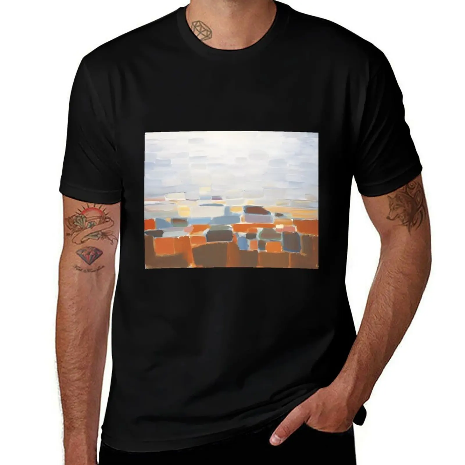 

Nicolas de Stal T-Shirt vintage clothes blanks quick drying men t shirts high quality