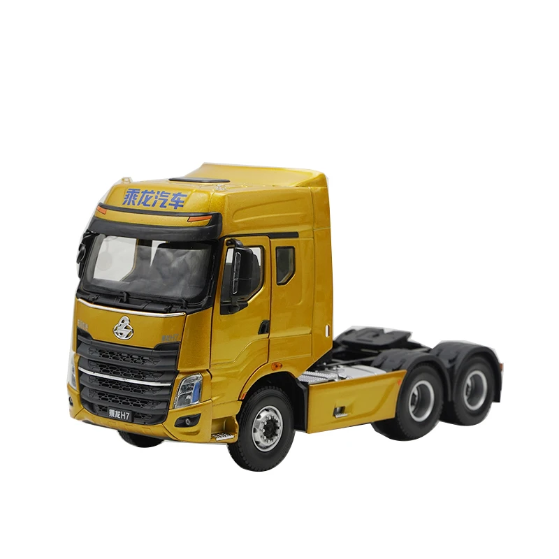 

1:24 Scale Liuqi Chenglong H7 Tractor Alloy Simulation Truck Model Diecast Collection Souvenir Ornaments Display