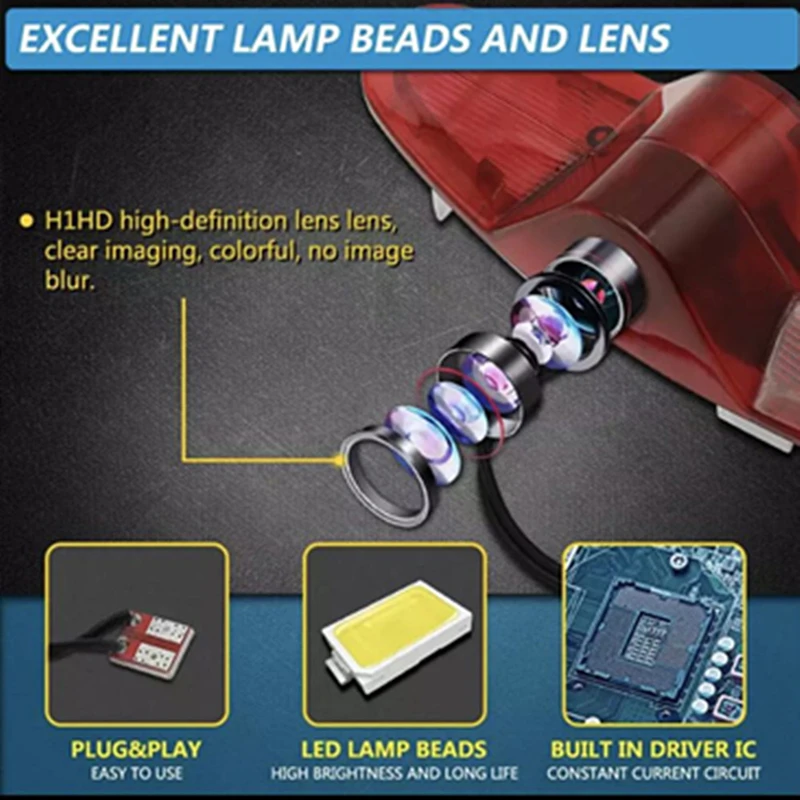 2Pcs LED Auto Tür Projektor Willkommen Lichter Für Renault Koleos 2017 + UP Laguna Espace 4 5 Vel Satis Latitude talisman Zubehör