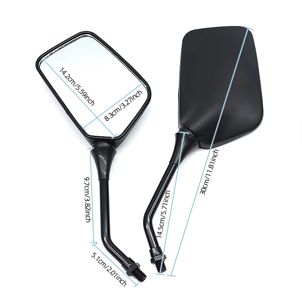 Motorcycle Rearview Side Mirror For Honda CBF125 CBF150 CBF250 CBF 125 150 250 CBX 250RS 400F 750F 1000 CBX400F CBX750F CBX1000 - view 6