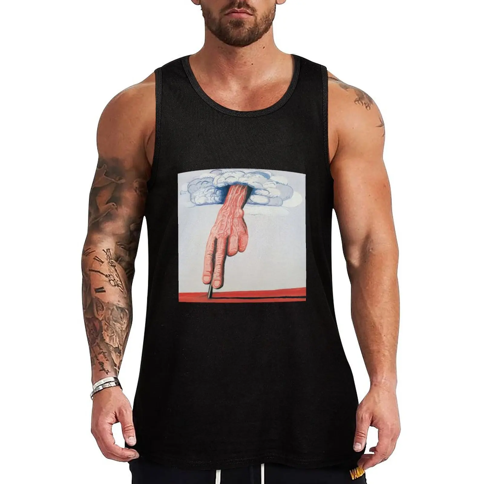 

philip guston - line Tank Top Basic Casual Sleeveless Top Solid Lightweight Tank