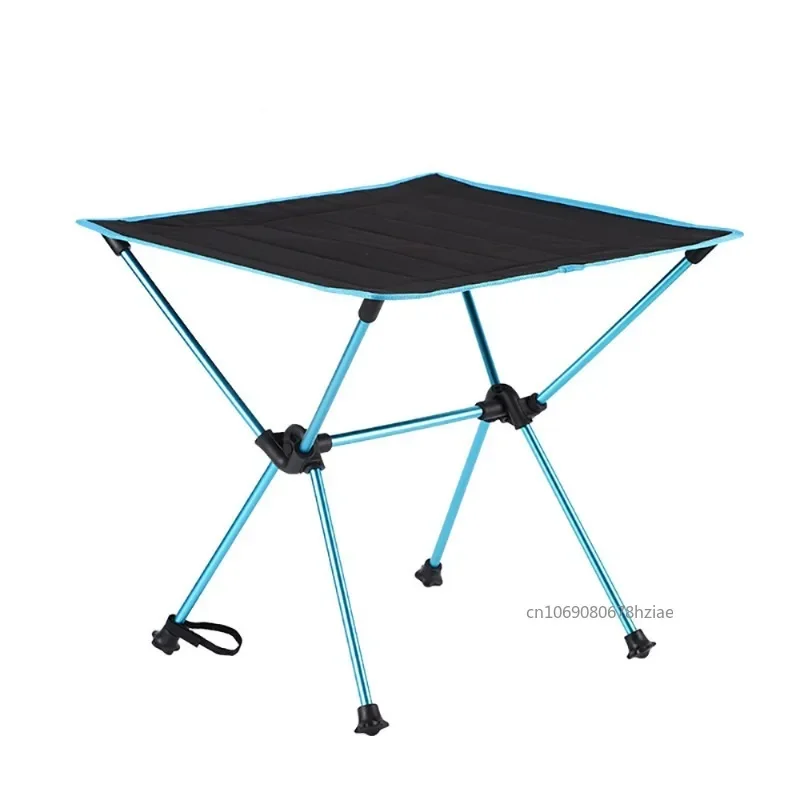 Outdoor Portable Picnic Camping Folding Table Wear-resistant Tear-proof Oxford Cloth Table Ultralight Carry Table for BBQ