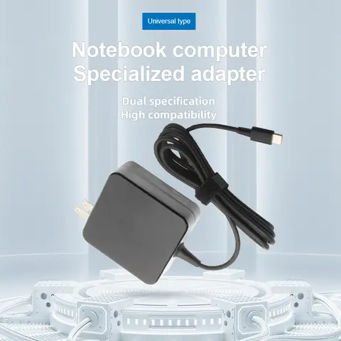 65W USB C Power Adapter Type C Power PD Wall Fast Charger Fort Mac Book Pro, Dell Latitude, Lenovo, Huawei Matebook, HP Laptops