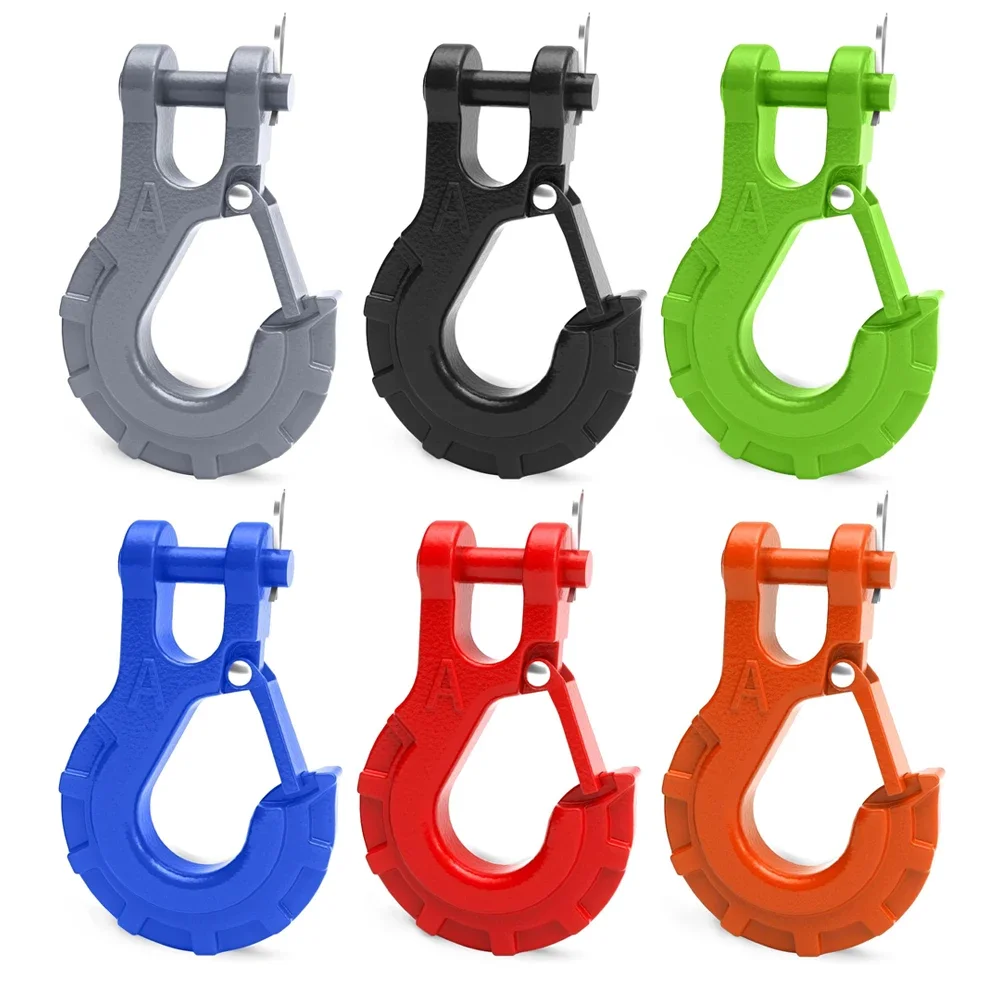 Winch Hook Forged Steel Heavy Duty Clevis Slip Hook 3/8