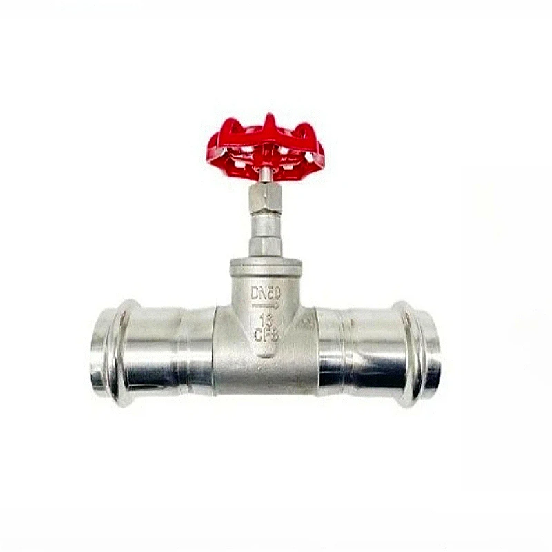 

304 Stainless Steel Globe Valve One-way Manual Thread Compression Type DN15 20 25 32 40 50 Tap Water Oil Switch