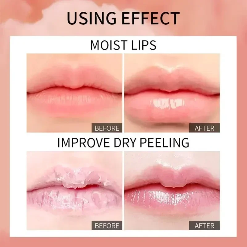 Hyaluronic Lip Enhancer praller Öl feuchtigkeit spendender Lip gloss Anti-Falten reduzierende Lippen linien wasserdichte Lippen balsam Kosmetik