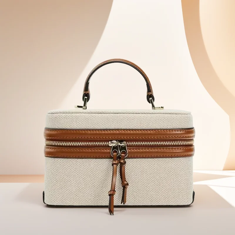 

Luxury Vintage Woolen Box Bag for Women 2025 New Designer Square Shoulder Bag Chain Clutch Handbag Female