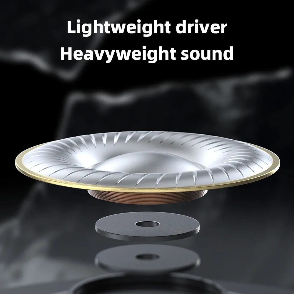 سماعات FiiO-JadeAudio Studio ، صوت HiFi لتسجيل الألعاب ، ميكروفون ، 50 عرض غشاء + سائق ، من من من ، من ، إلى ، JT1