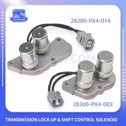 Transmission Lock up Shift Control Solenoid For Honda 4-Cylinder ACCORD ODYSSEY PRELUDE Acura 28300-PX4-003 28200-PX4-014