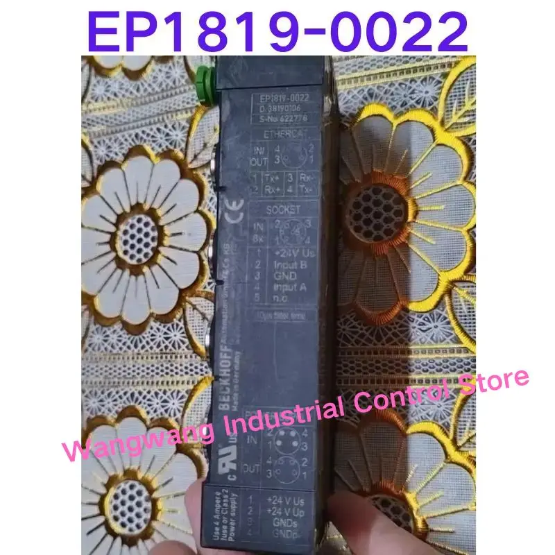 

Second-hand test OK , PLC Module EP1819-0022