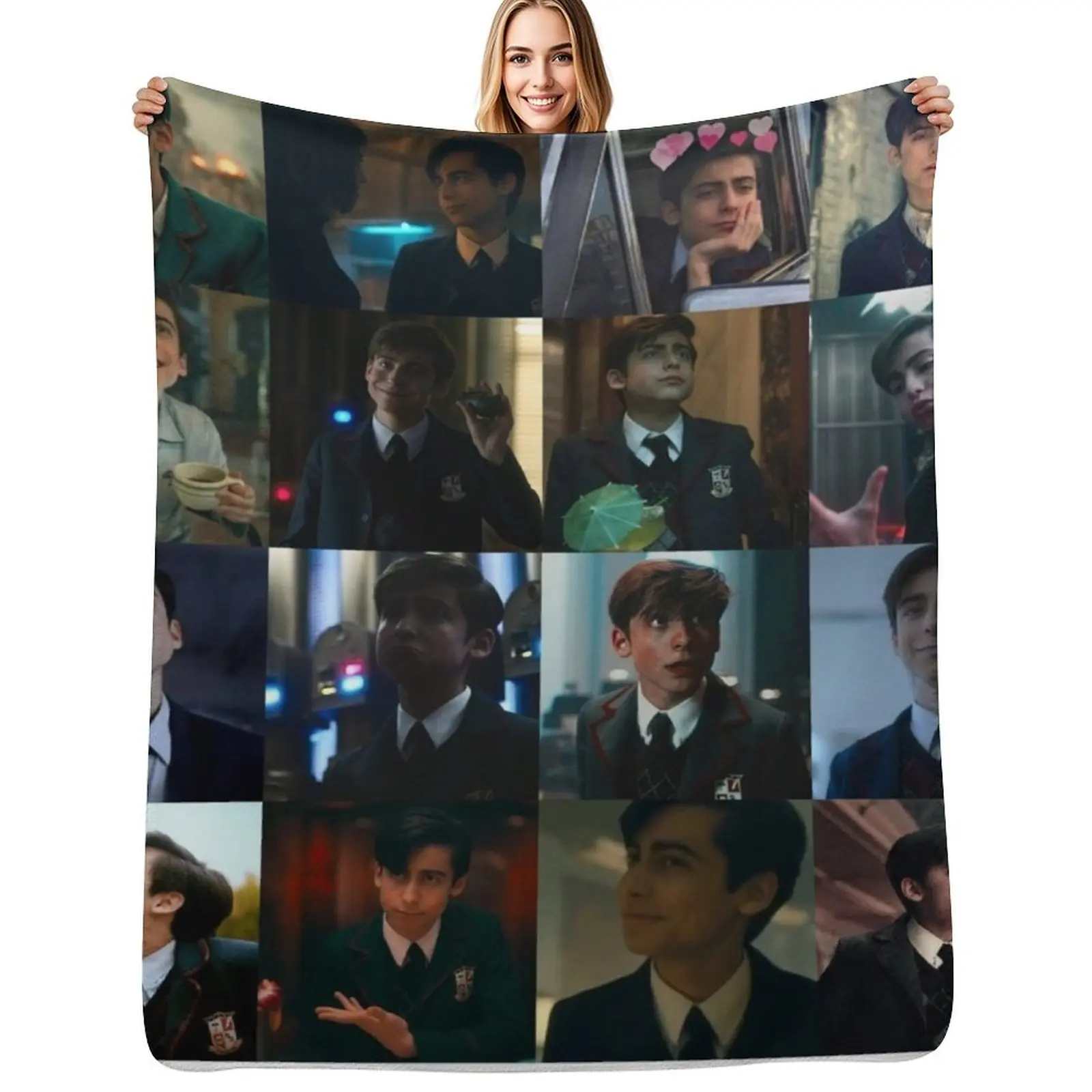 Five Hargreeves mod mood Throw Blanket Warm Throw Blanket Gift for Anniversary