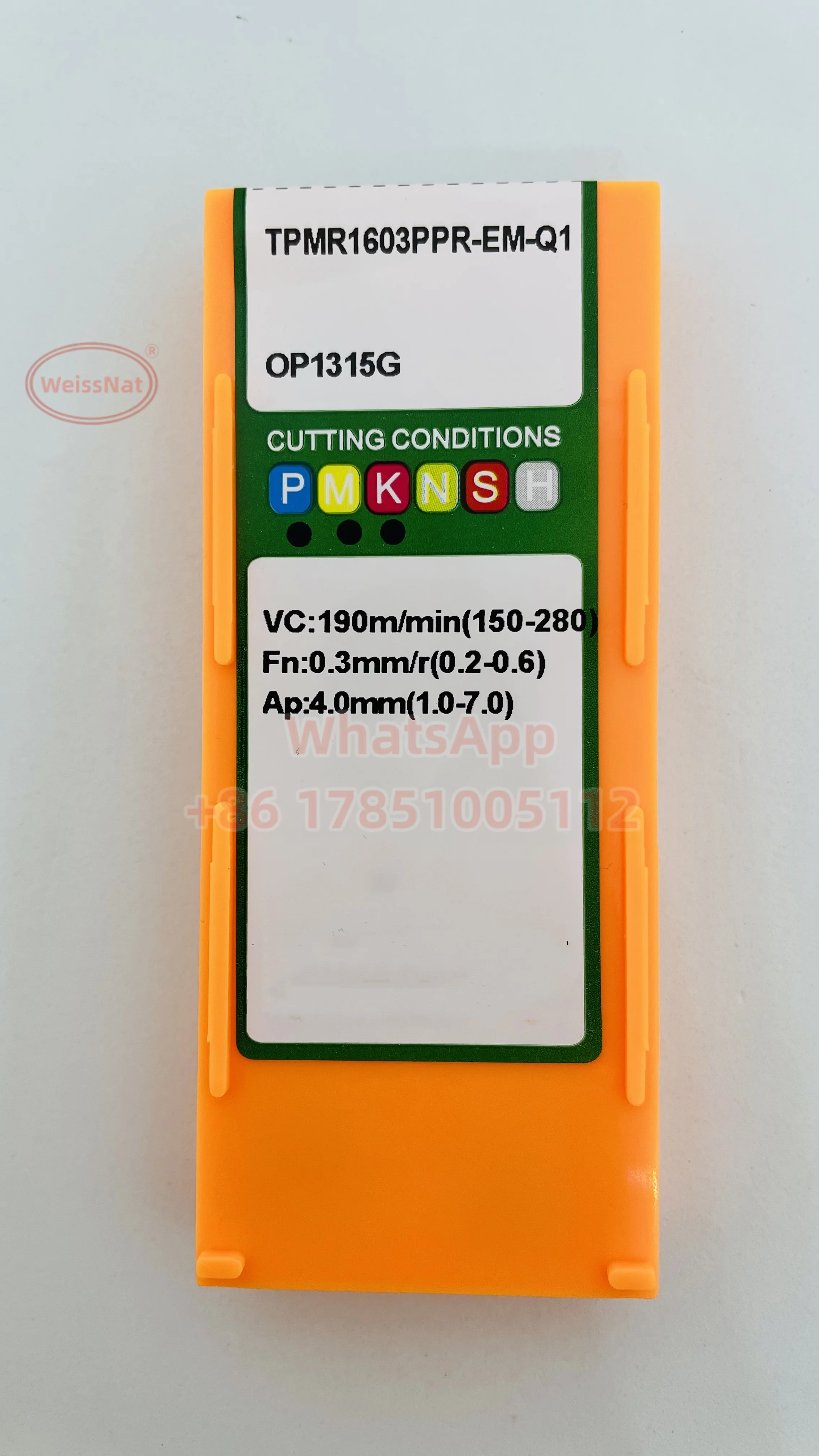 Imagem -05 - Inserção do Carboneto Tpmr Insere Tpmr1603ppr-em-q1 Op1215 Op1315 Op1315g Tpkr1603ppr-em Yb9320