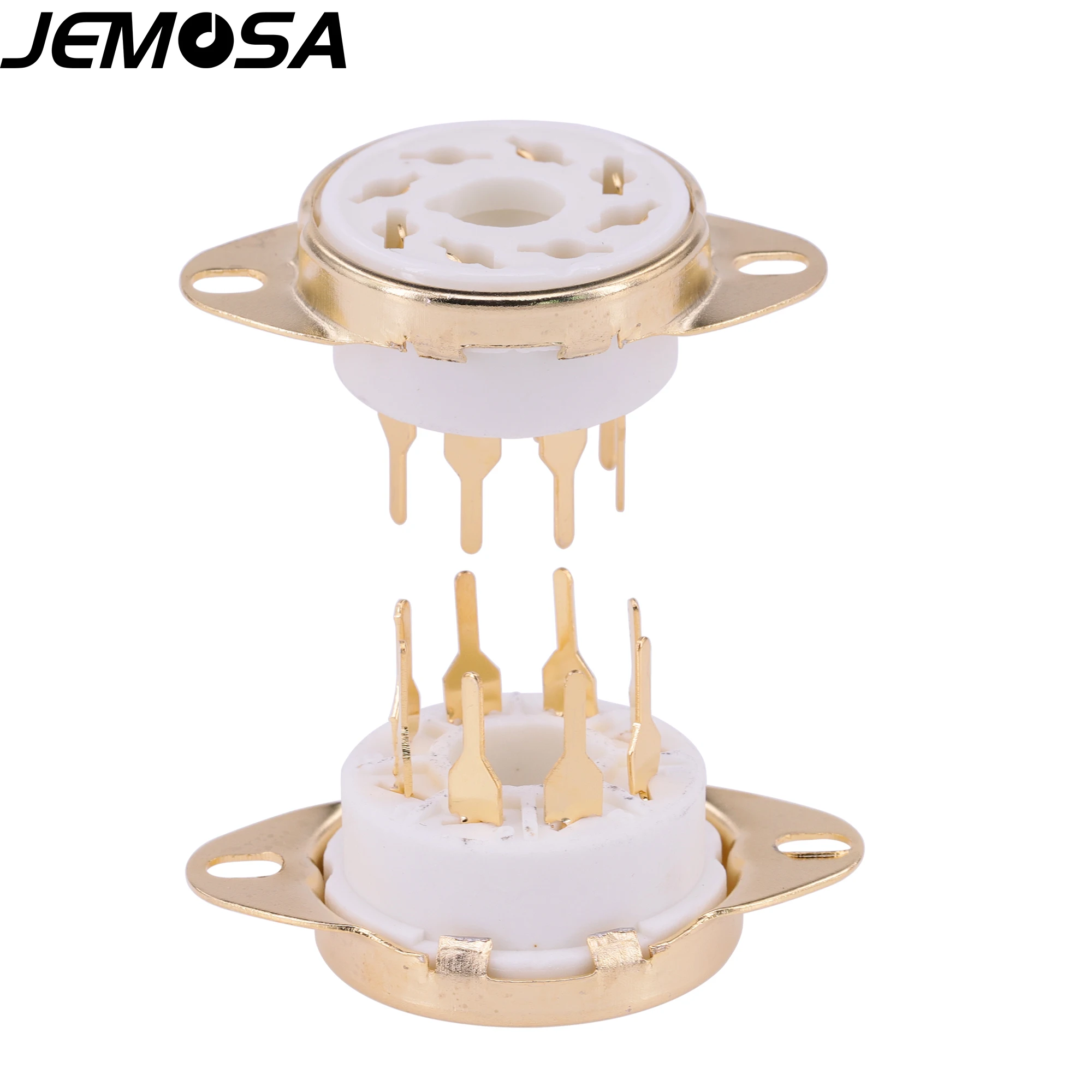 K8A-Base de válvula de cerámica de 8 pines, GZC8-Y-7 de tubo para EL34, KT88, 6V6, 6L6, 6550, 6N8P, 6N9P, 6SL7, 6SN7, amplificador de Audio