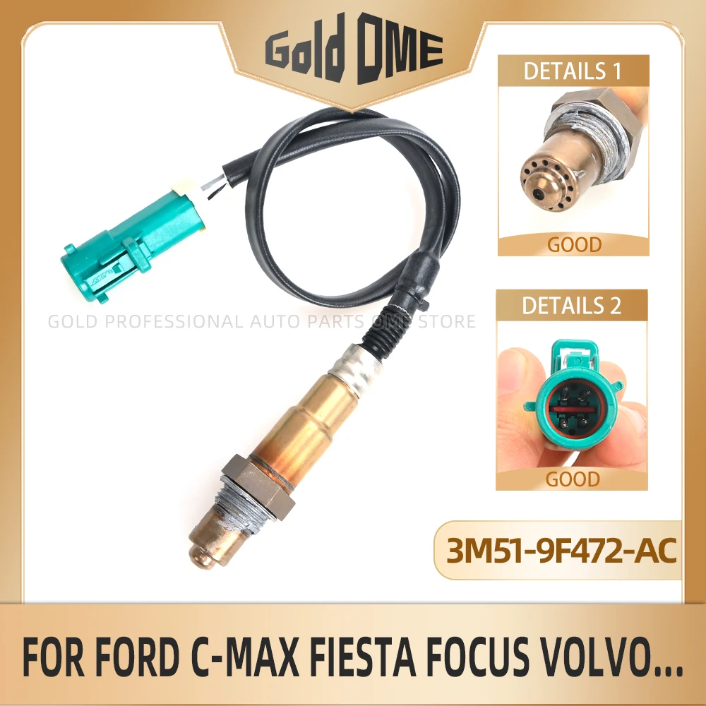 

3M519F472AC Front Oxygen Sensor For Ford Focus 2005-2014 1.8L/2.0L For Ford Mondeo 2008-2012 2.3L OE 3M51-9F472-AC