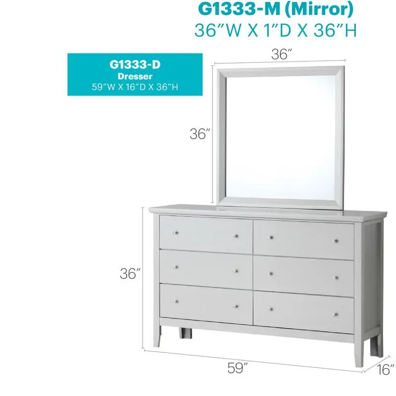 Cômoda champanhe prateada G1333 com 6 gavetas e acabamento elegante para armazenamento de quarto
