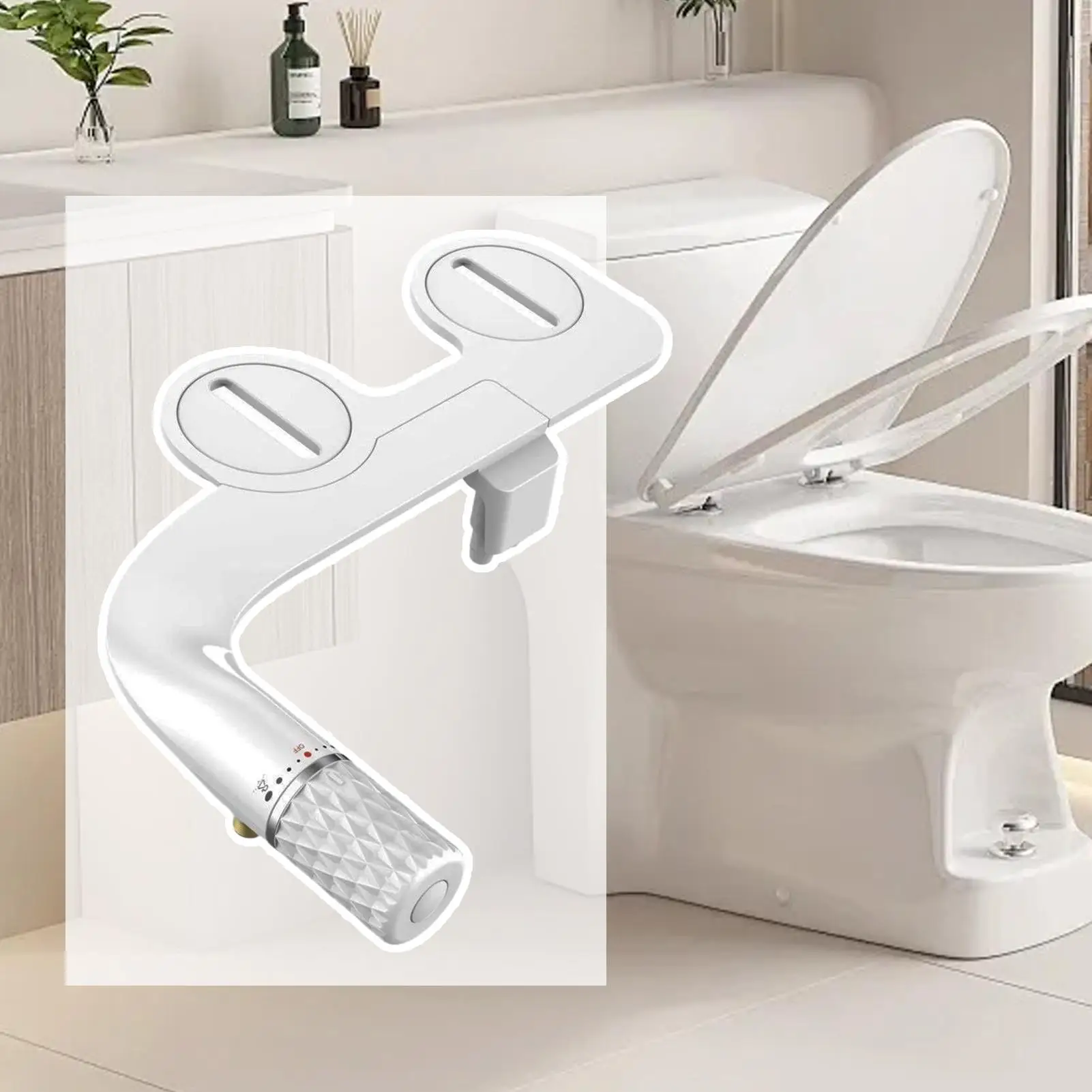 Toilet Bidet Attachment Bathroom Cold Water Soosi Bidet Toilet Seat Home Improvement Tool For Feminine Posterior Wash