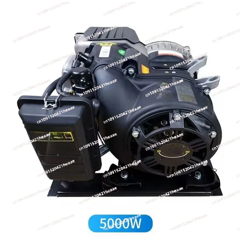 Suitable for  48V 60Vcar generator silent frequency conversion Electric start 6KW dual cooling electric vehicle range extender