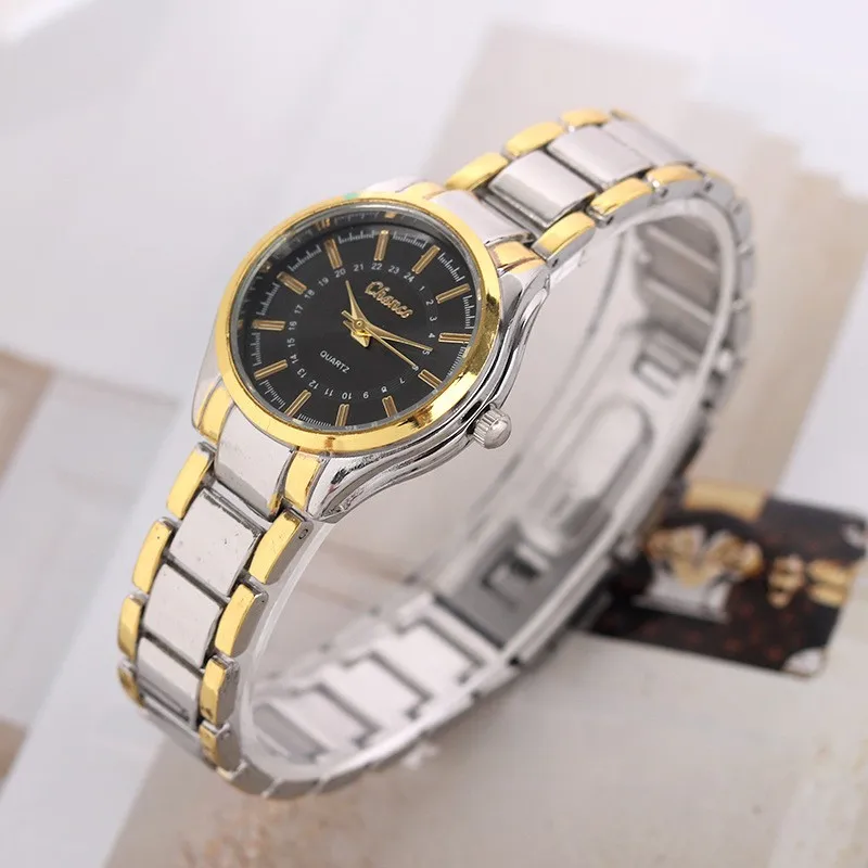 2024 new women\'s watch women\'s round small dial strip nail face temperament Korean fashion quartz watch