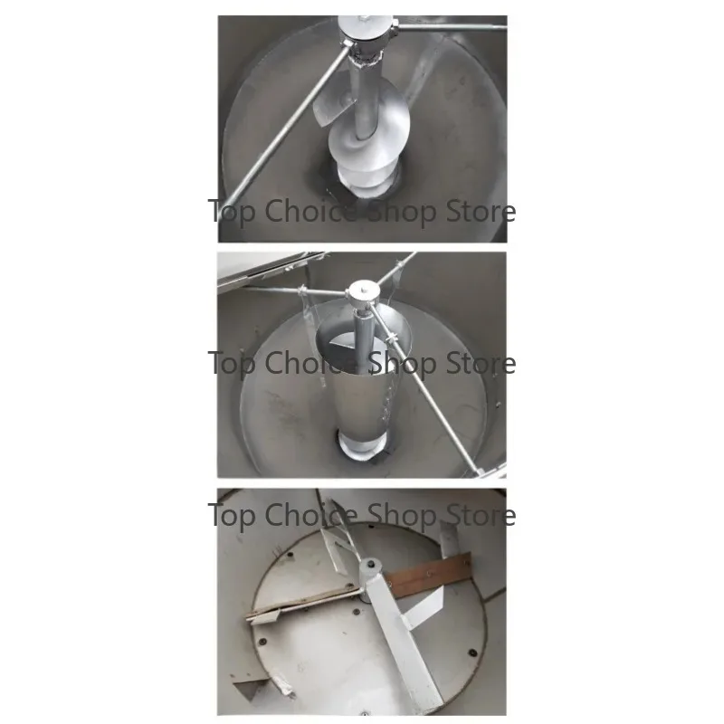 SUS304 Material Vertical Industrial Powder Mixer 50KG 200KG Capacity Food Detergent Chemical Processing Screw Type Motor Drying