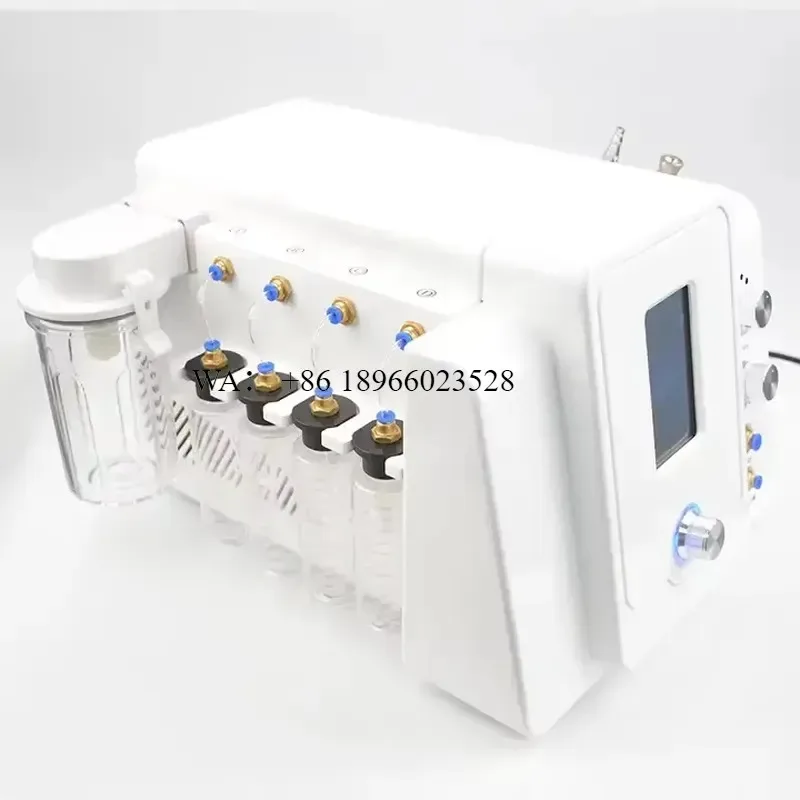 WMWMNU Portable 2 in 1 Micro Hydradermabrasion Hydra Diamond Peel Beauty Facial for Home Use Care Device