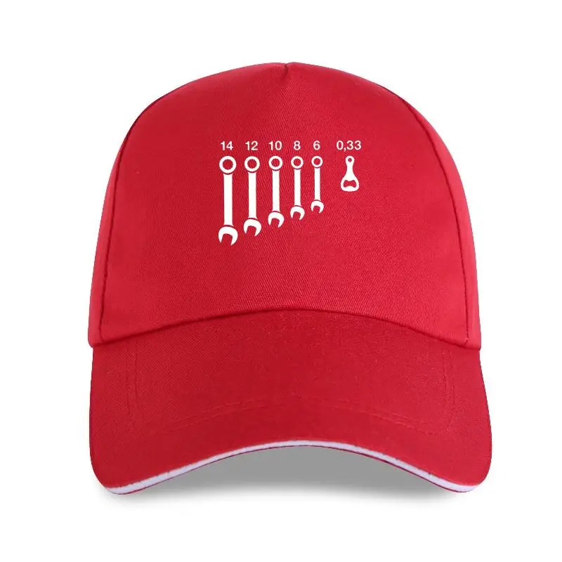 2022 Cap Hat  Men\'s Wrenches Beer Bottle Opener Tools Novelty Round Neck Clothes Pure Cotton Unique Baseball Cap