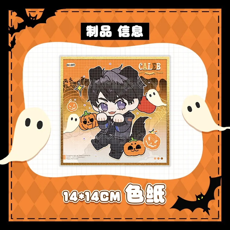 مهرجان الحب والمساحة العميقة للهالوين المحيطة بالورق الملون الكرتوني Q-Edition حقيبة ظهر شفافة مزخرفة لافتة للنظر #4