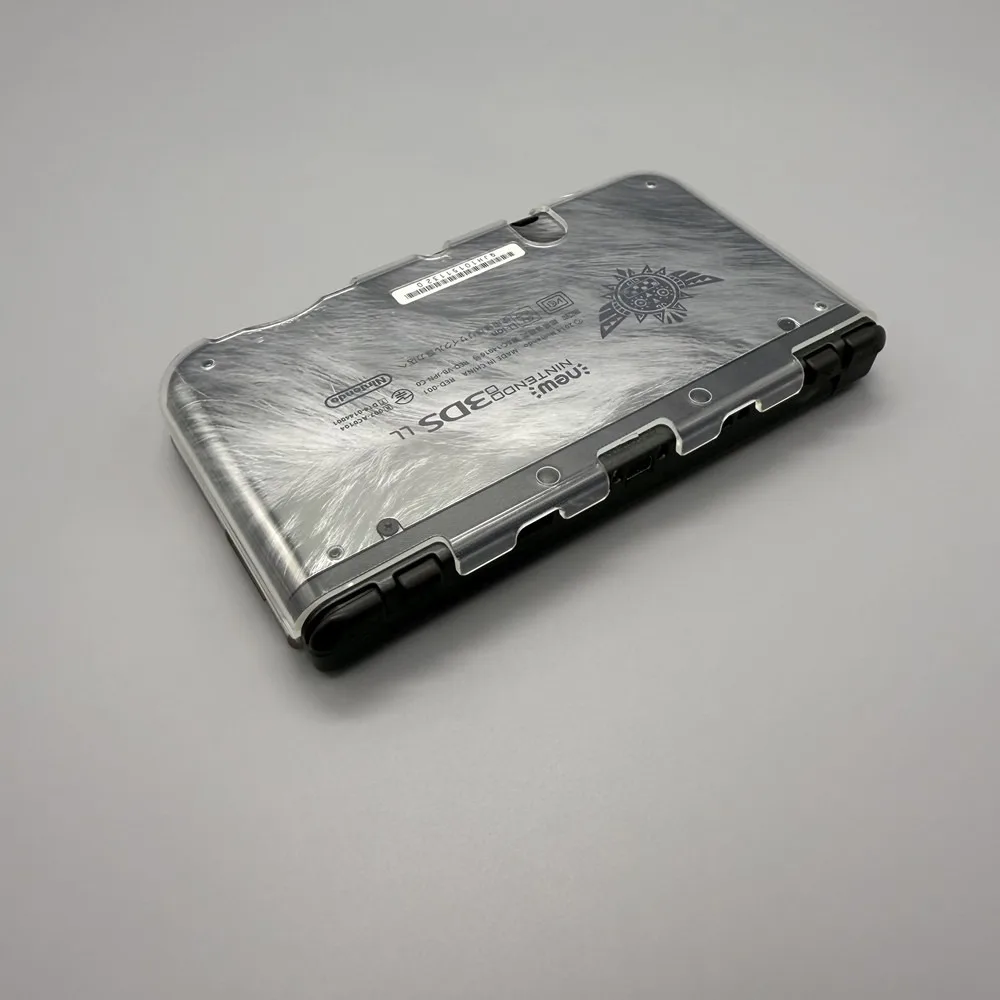 حافظة سيليكون عالية الجودة من مادة البولي يوريثان الحراري لجهاز نينتندو 3DS LL/NEW3DSXL حافظة كريستالية ناعمة محمولة وحدة تحكم الألعاب حافظة واقية