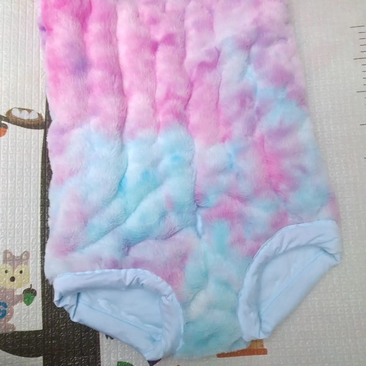 Man 's Stomach Warm Super High Waist Panties Briefs ABDL Sleek Proof Cotton Blended