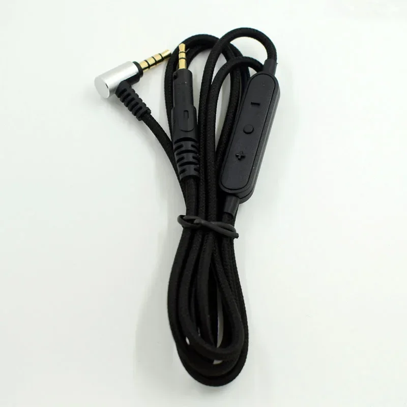 استبدال الصوت ل Sennheiser ، كابل سماعة رأس مع ميكروفون ، HD598 ، HD518 ، كابل ، ، سماعة M40X