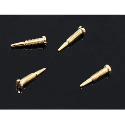 200pcs Gold Color Optical Sunglsses Eyeglasses Glasses Spring Hinge Screw Pointed End Self Aligning Screws