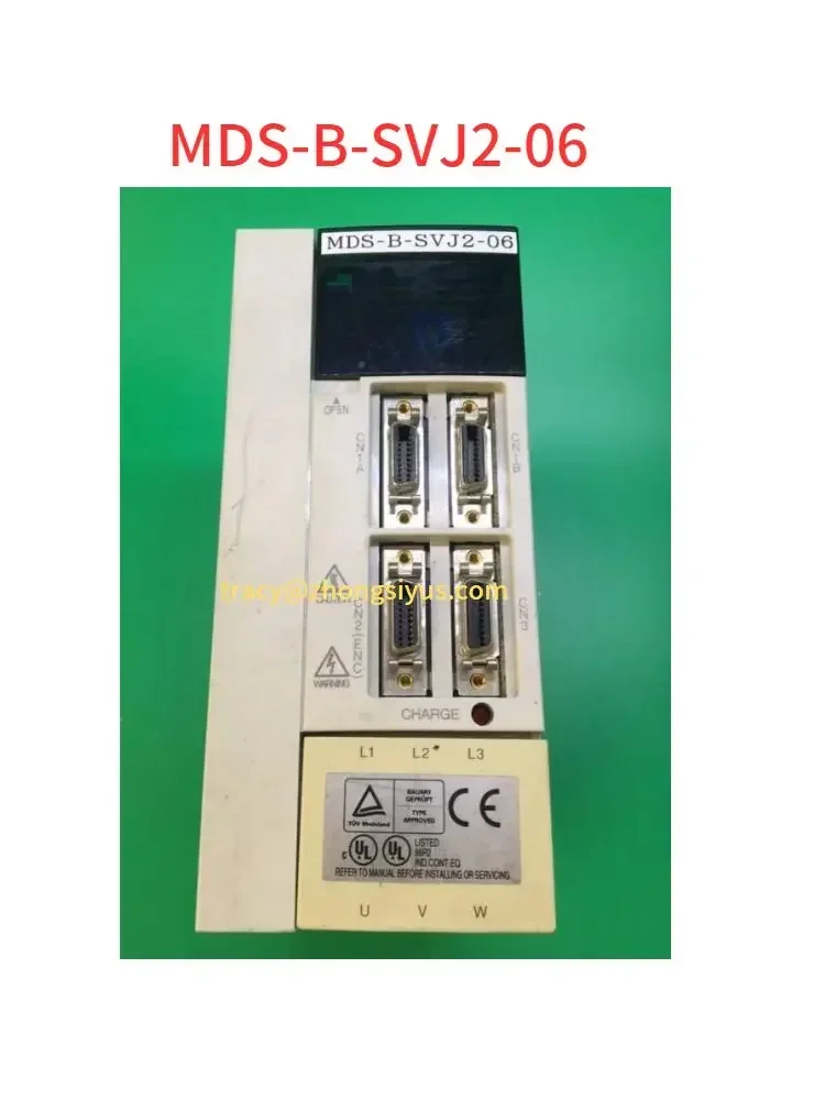 MDS-B-SVJ2-06  Servo Drive,Normal Function Tested OK