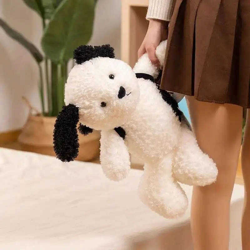 35CM New Cute Baby Rabbit Plush Toy Backpack, Kawaii Puppy Soft Animal Doll as a Birthday and Christmas Gift for Children