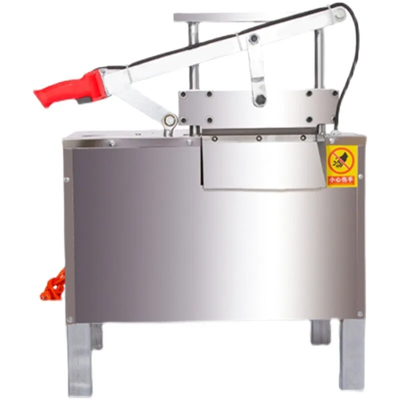 

Heavy Commercial Automatic Bone Cutter Machine Electric Guillotine Bone Chopper For Pork Beef Lamb Ribs Pig Feet Frozen Meat