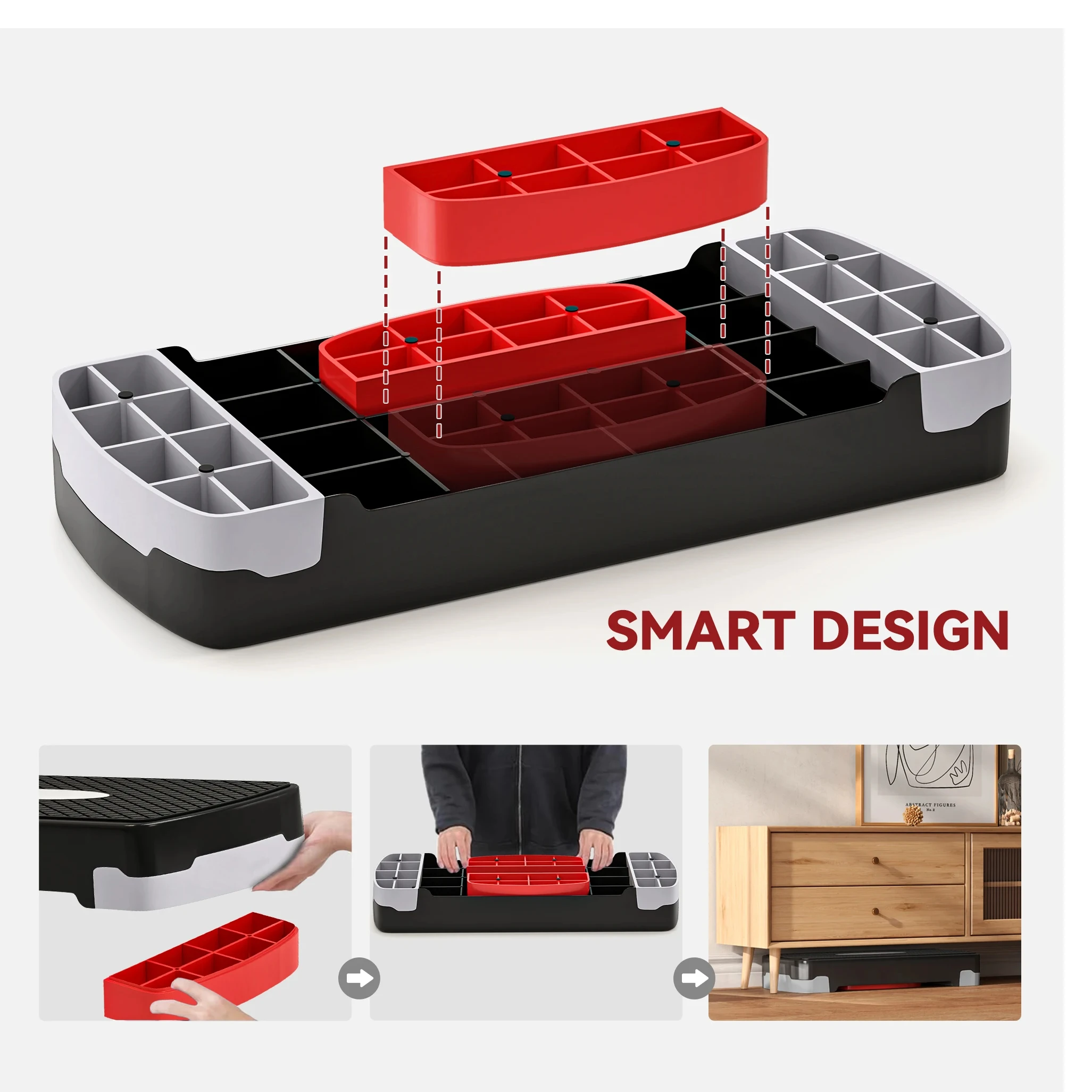 خطوة للياقة البدنية مع ارتفاع قابل للتعديل 2 مستويًا من 10/15 سم تحميل 150 كجم