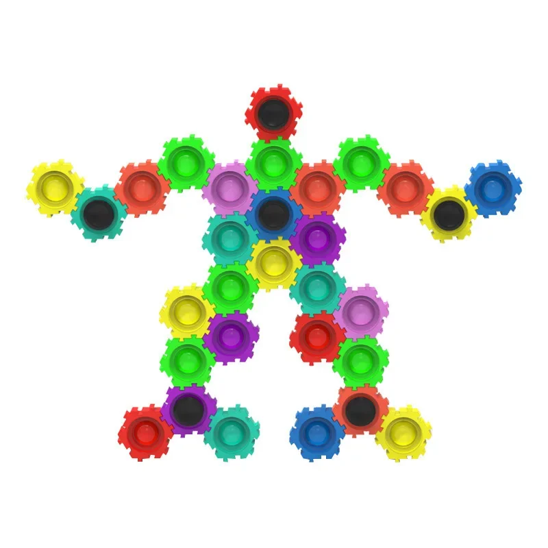 Déformation Fidget Spinner EDC apprentissage éducation Puzzles presser POP soulagement du Stress jouet soulager l'anxiété Antistresse pour les enfants