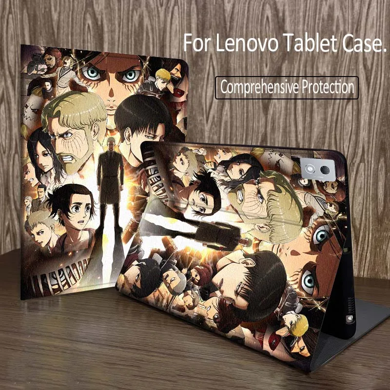 

A-Attacks on T-Titans Anime Tablet Case For Legion Xiaoxin Pad P12 Pro Y900 GT 2023 2025 12.1 12.7 14.5 inch
