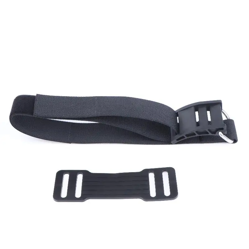 Dive Tank Strap Adjustable  Tank Band with Nonslip Pads 2 Cam Buckles for Secure Cylinder Mounting
