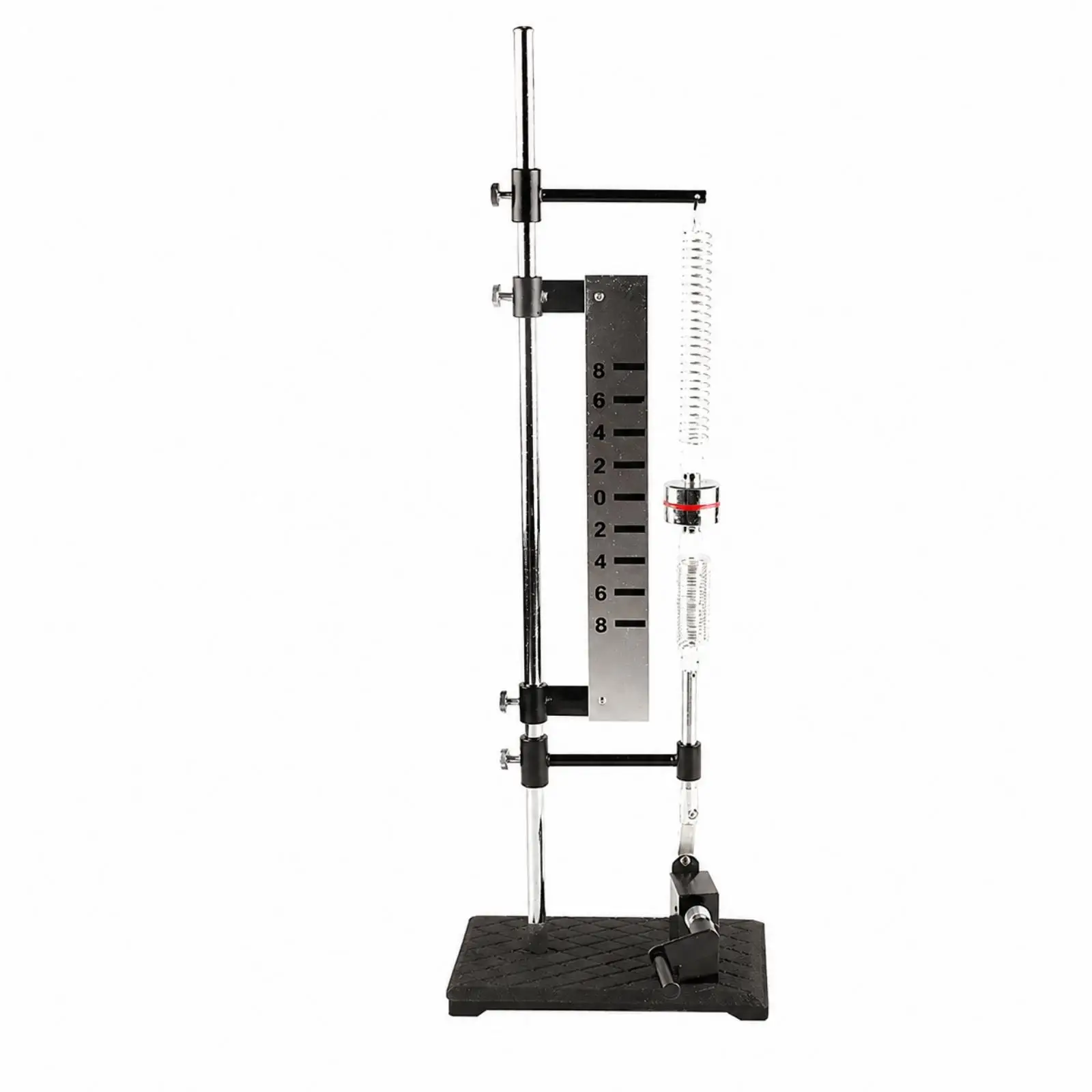 Mechanical Vibration Demonstrator with Vertical Support Rod and Rectangular Base for Teaching Resonance Principles in School