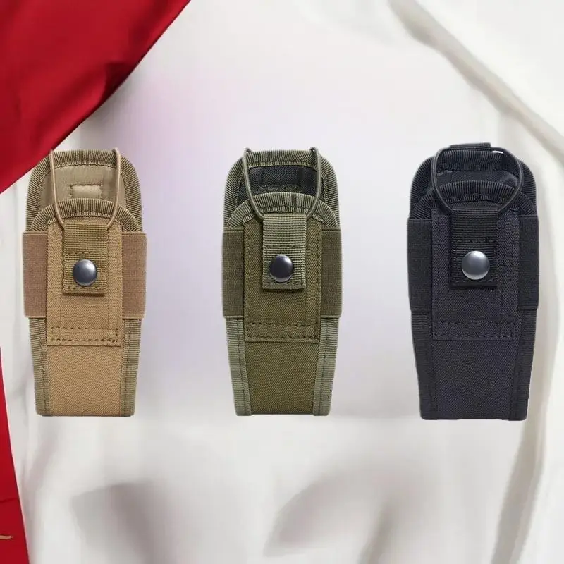 Universal Radio Holster: Tactical Waist Pouch for Walkie Talkies During Hunting & Camping Trips
