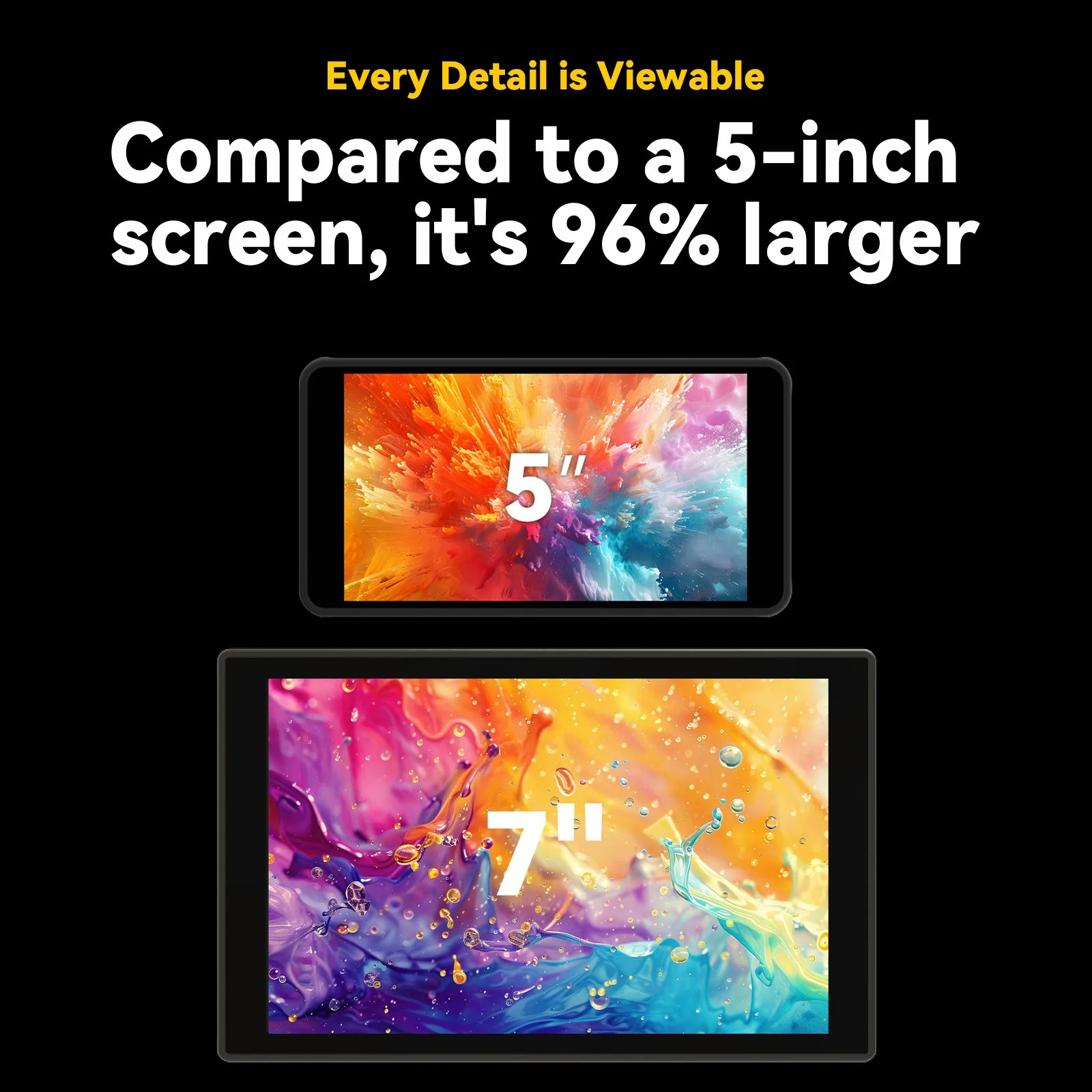 ​ PortKeys HD7T 1000nits alto brillo 7 "Monitor de pantalla táctil 3D LUT soporte HDMI 4K30p entrada herramientas de asistencia de vídeo para cámara